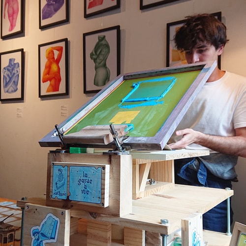 Grains de Peau - dessous de verre x éditions La Raclure