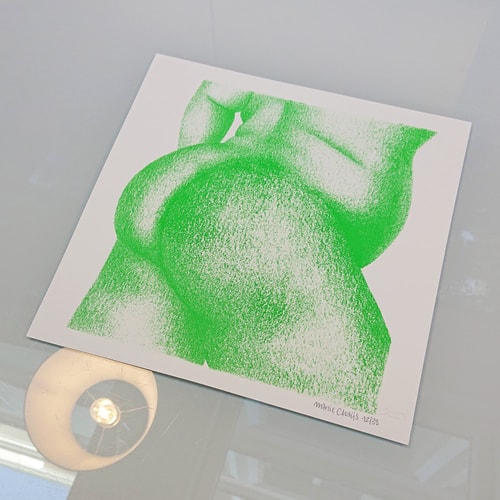 Le bouli vert pomme - 30x30cm