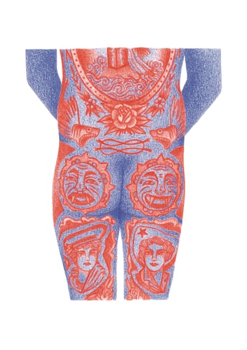 4 octobre : fesses tatouées - A5