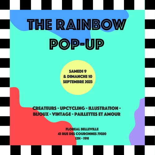 The Rainbow Pop-up - Floréal Belleville