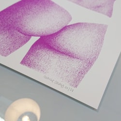 Le bouli mauve - 30x30cm