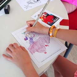 Ateliers de dessins et coloriages - Club Med Live x Le Paon