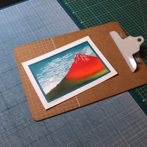 Le Fuji rouge