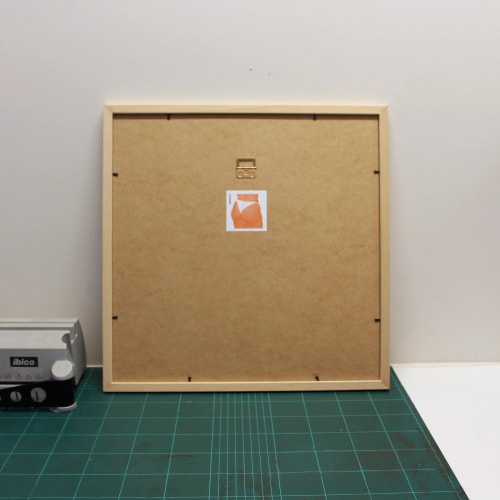 La culottée - 40x40cm encadré