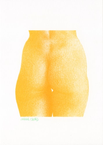 Le bouli orange - risographie A5