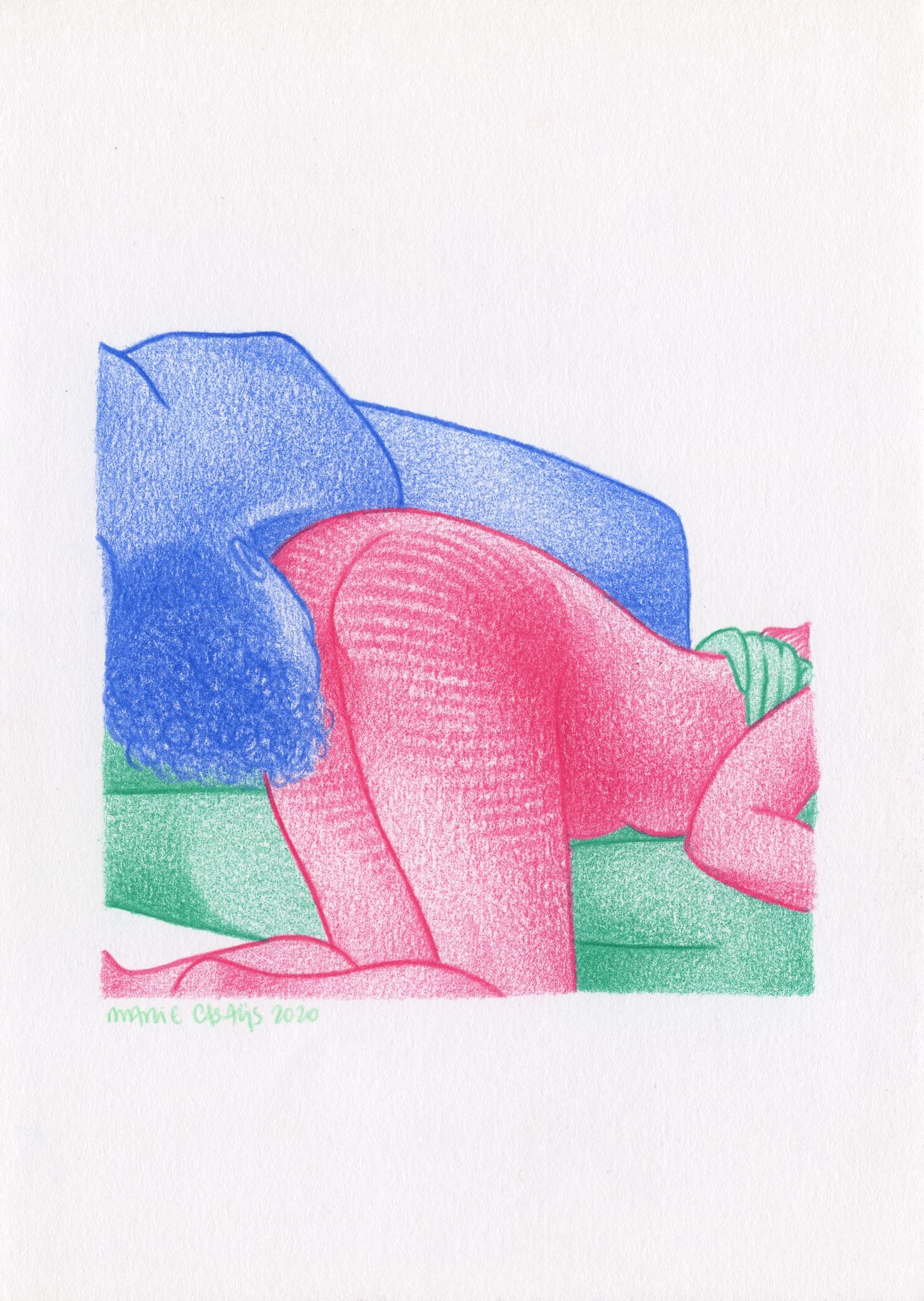 Saint Bouli 03 - dessin original A5