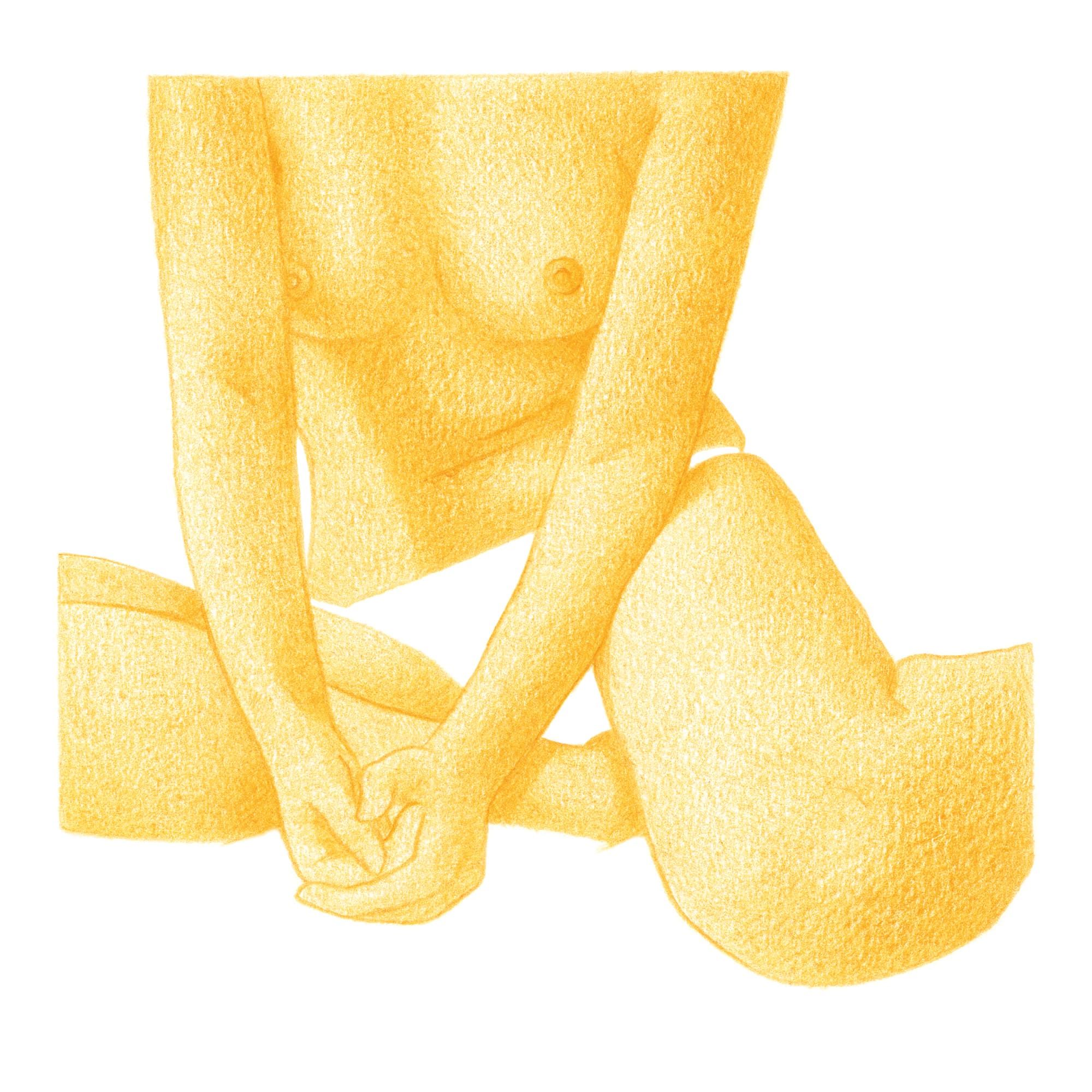 Douceur solaire - reproduction dessin 21x21cm