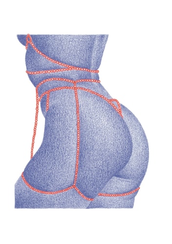 4 octobre : fesses bijoux - A4