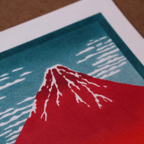 Le Fuji rouge