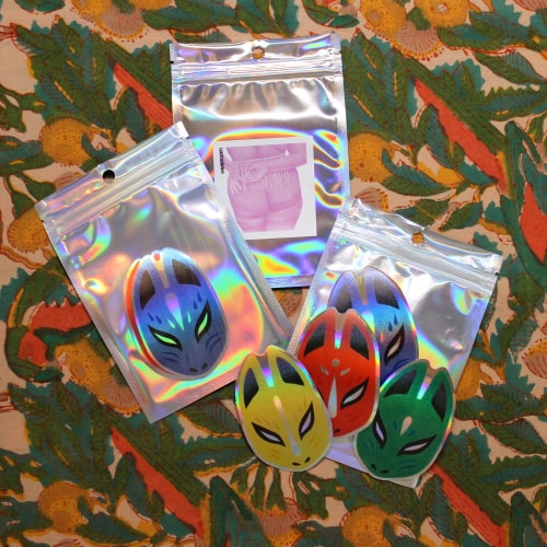 Masques Kitsune - stickers