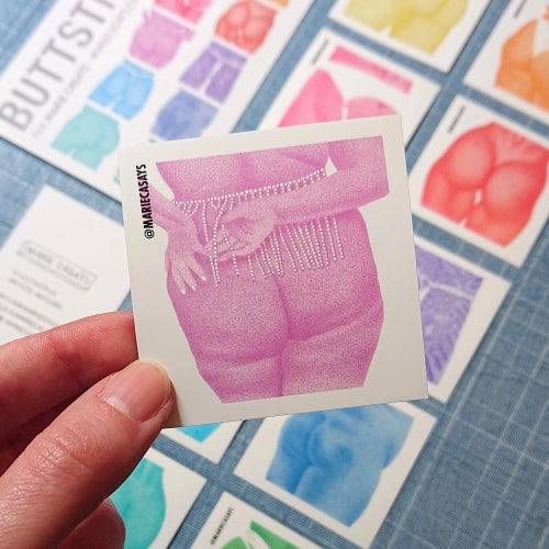 BUTT stickers