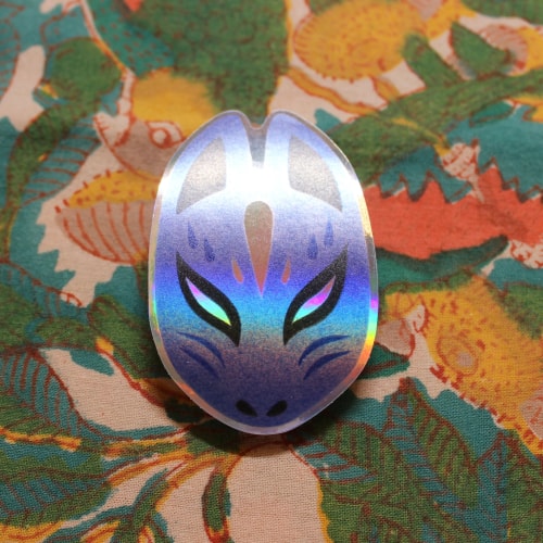 Masques Kitsune - stickers