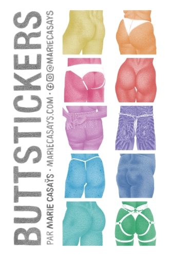 BUTT stickers
