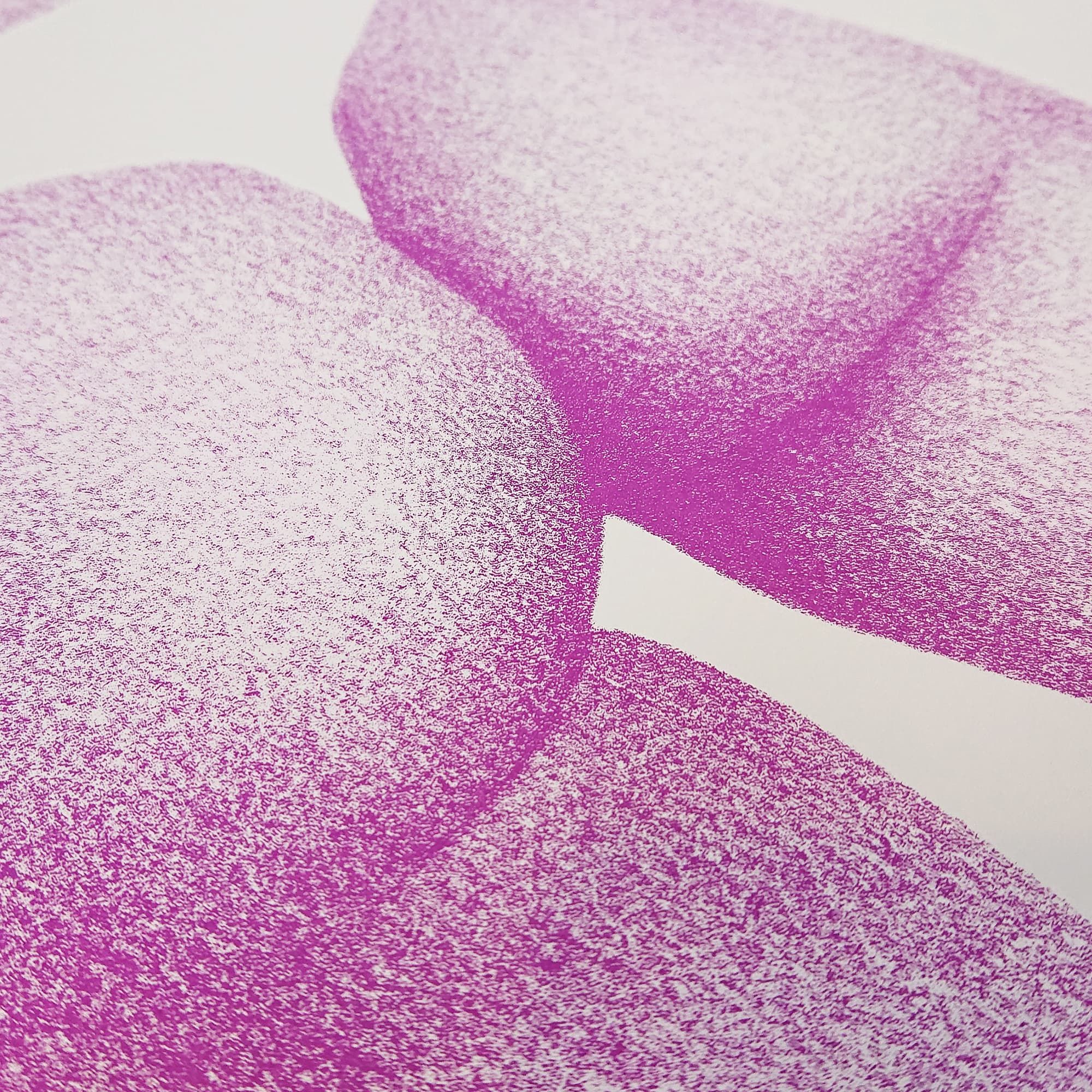 Le bouli mauve - sérigraphie 30x30cm