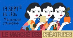 Le marché des créatrices - La Rotonde Stalingrad