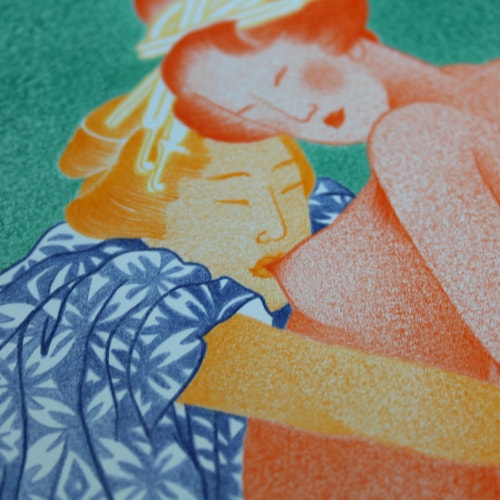 Boulisan, le couple Hokusai