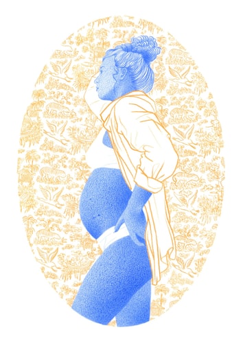 Le tigre et la cigogne - A4