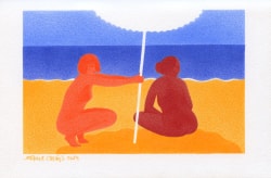 Parasol à la plage