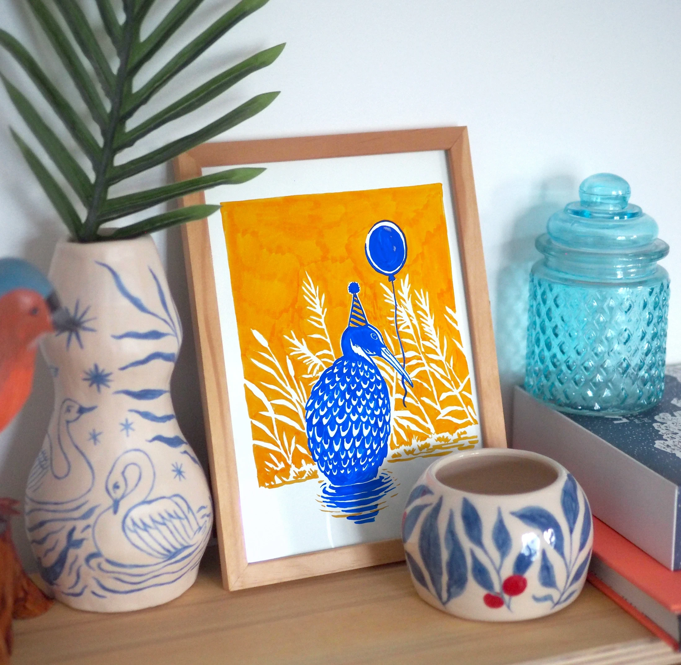 Illustration 13,8x21 cm - Inktober 2025 • N°24 Tapageur