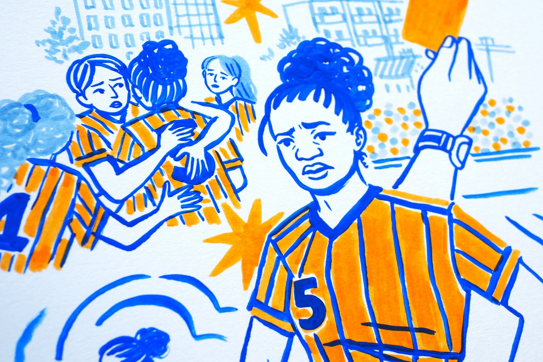 Illustration A4 - Inktober 2025 • N°16 Erreur