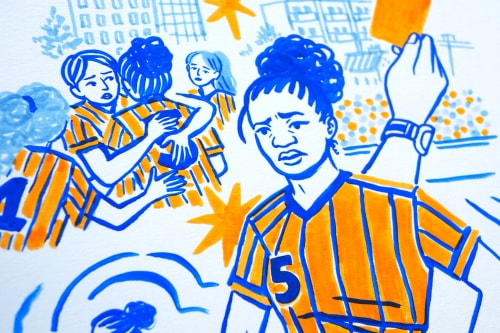 Illustration A4 - Inktober 2025 • N°16 Erreur