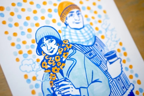 Illustration A5 - Inktober 2025 • N°13 Boissons