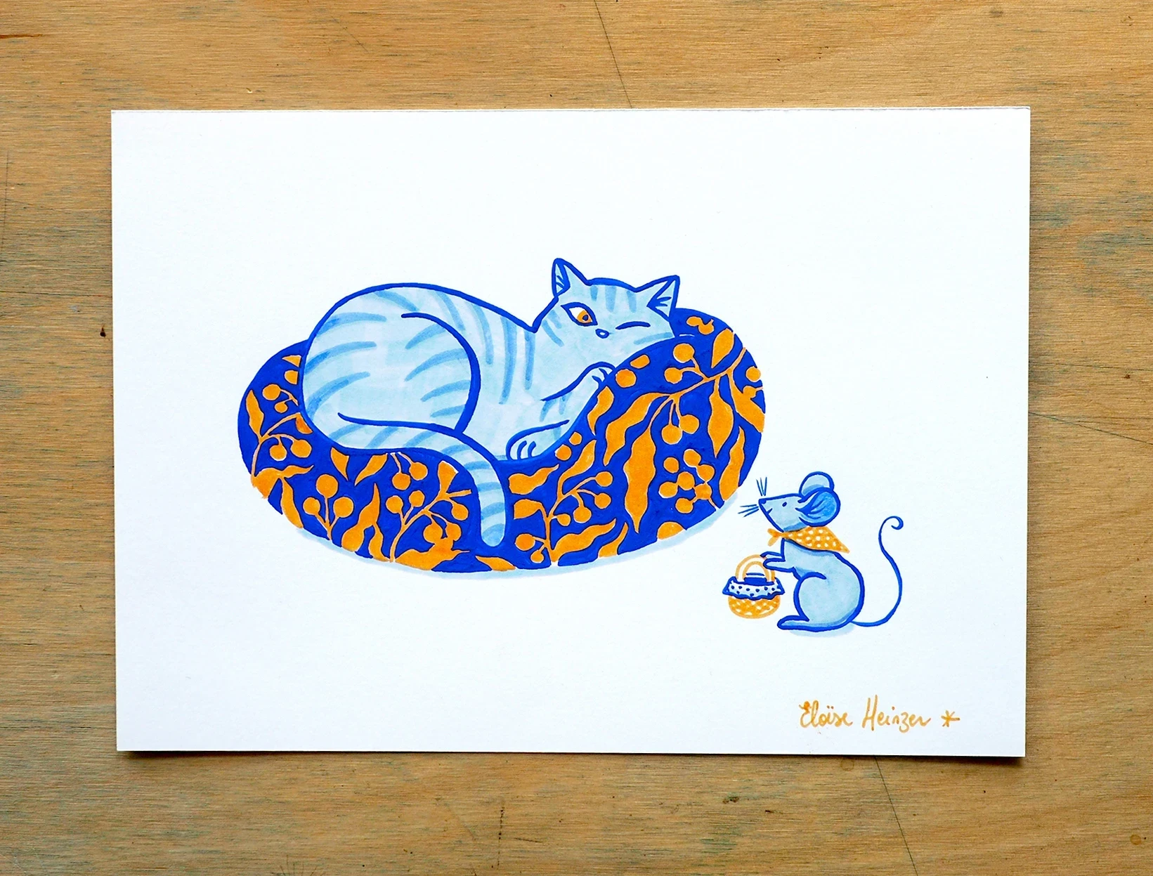 Illustration A5 - Inktober 2025 • N°18 Accord