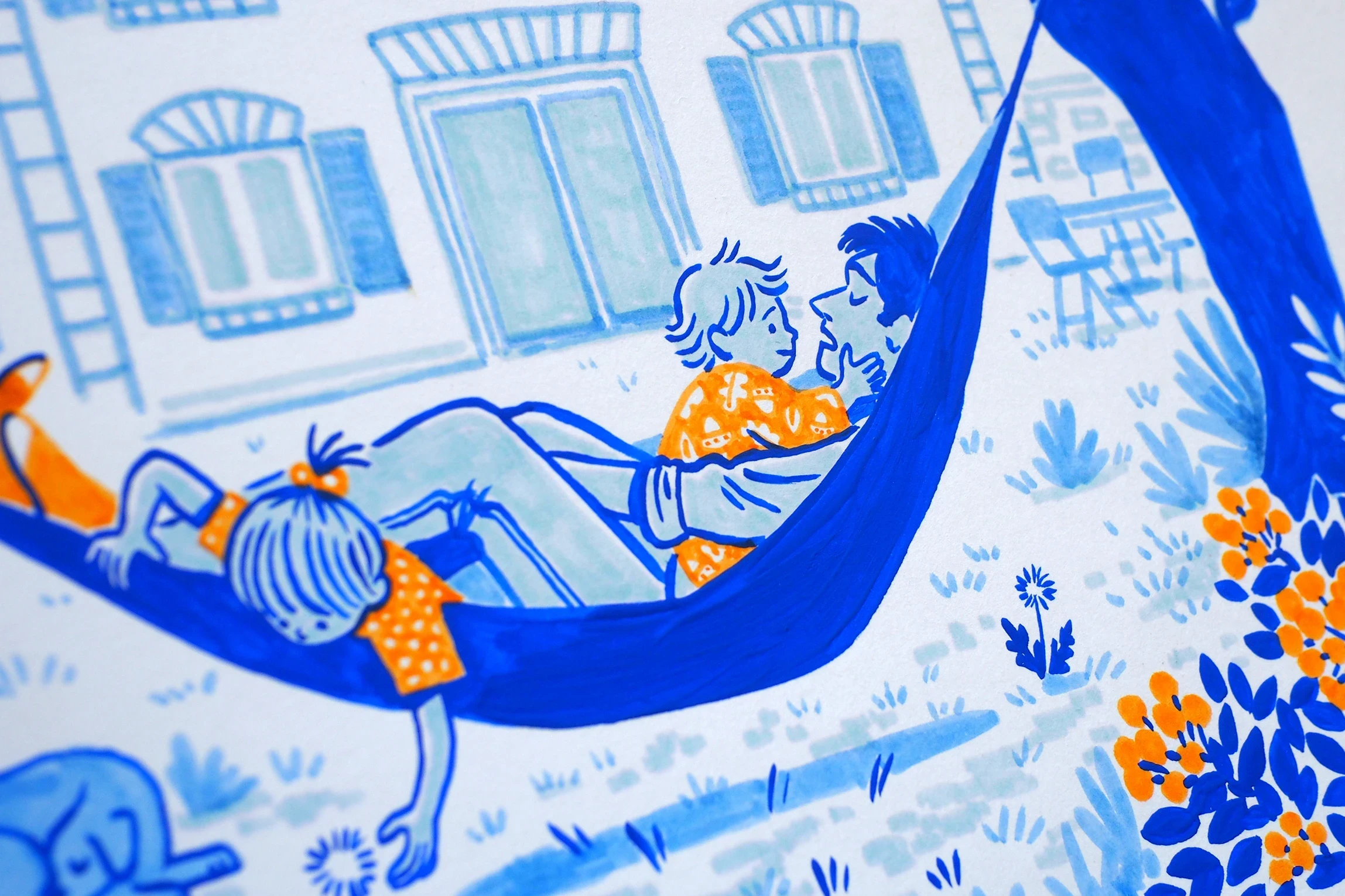 Illustration A4 - Inktober 2025 • N°14 Tronc