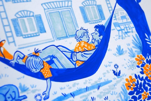 Illustration A4 - Inktober 2025 • N°14 Tronc