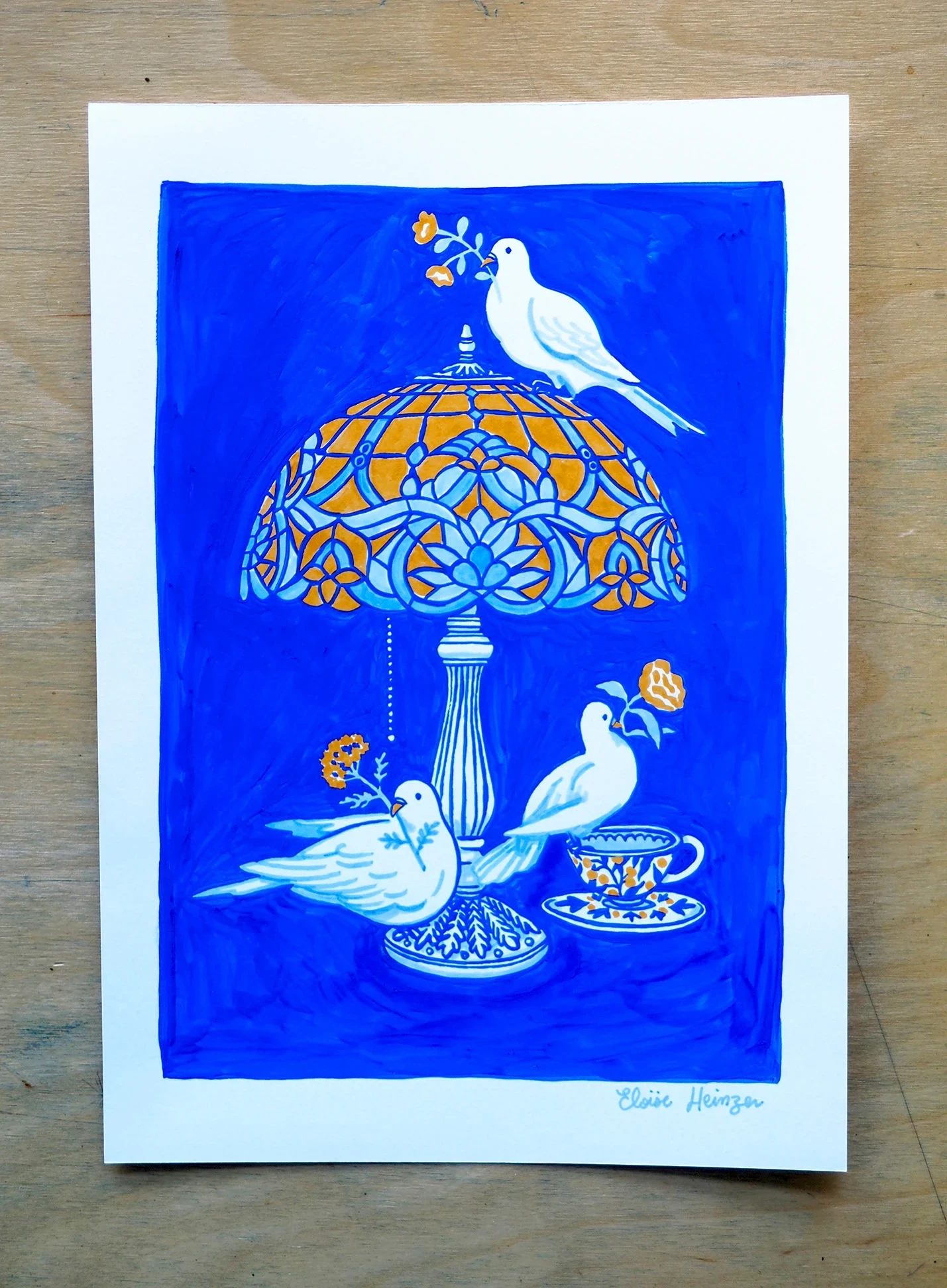 Illustration A4 - Inktober 2025 • N°17 Orné