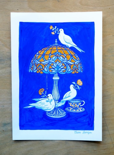 Illustration A4 - Inktober 2025 • N°17 Orné