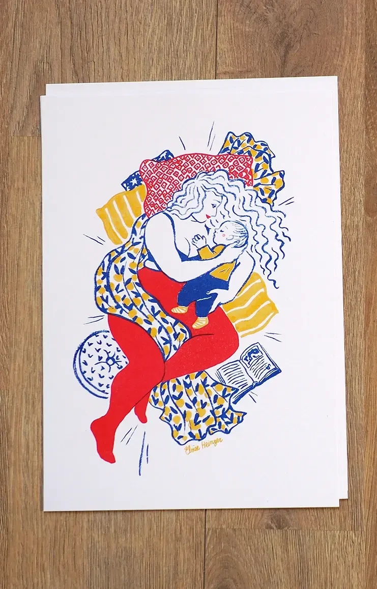 Print A4 • Le calin