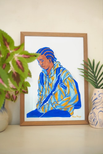 Illustration A4 - Inktober 2025 • N°12 Déchirement