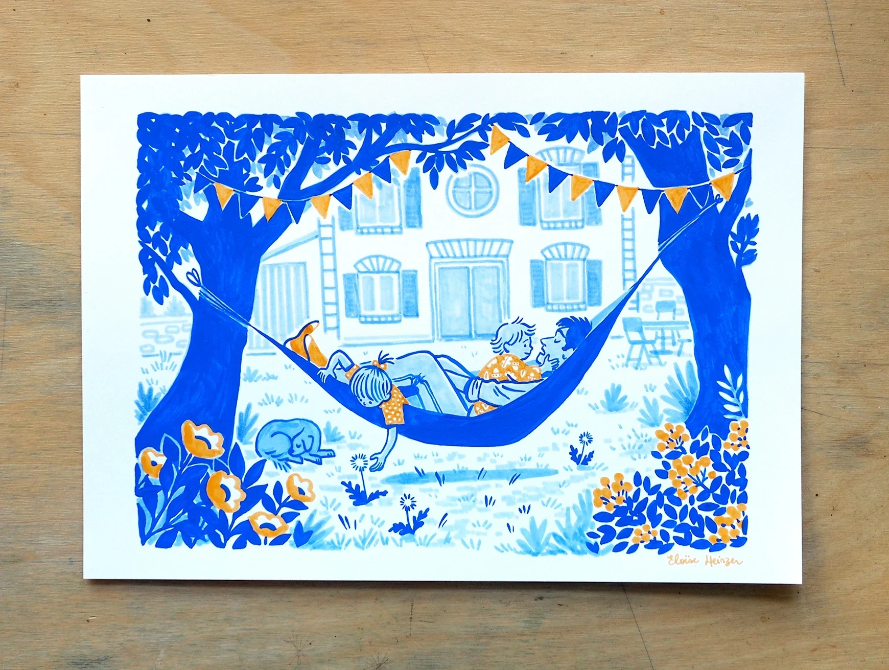 Illustration A4 - Inktober 2025 • N°14 Tronc