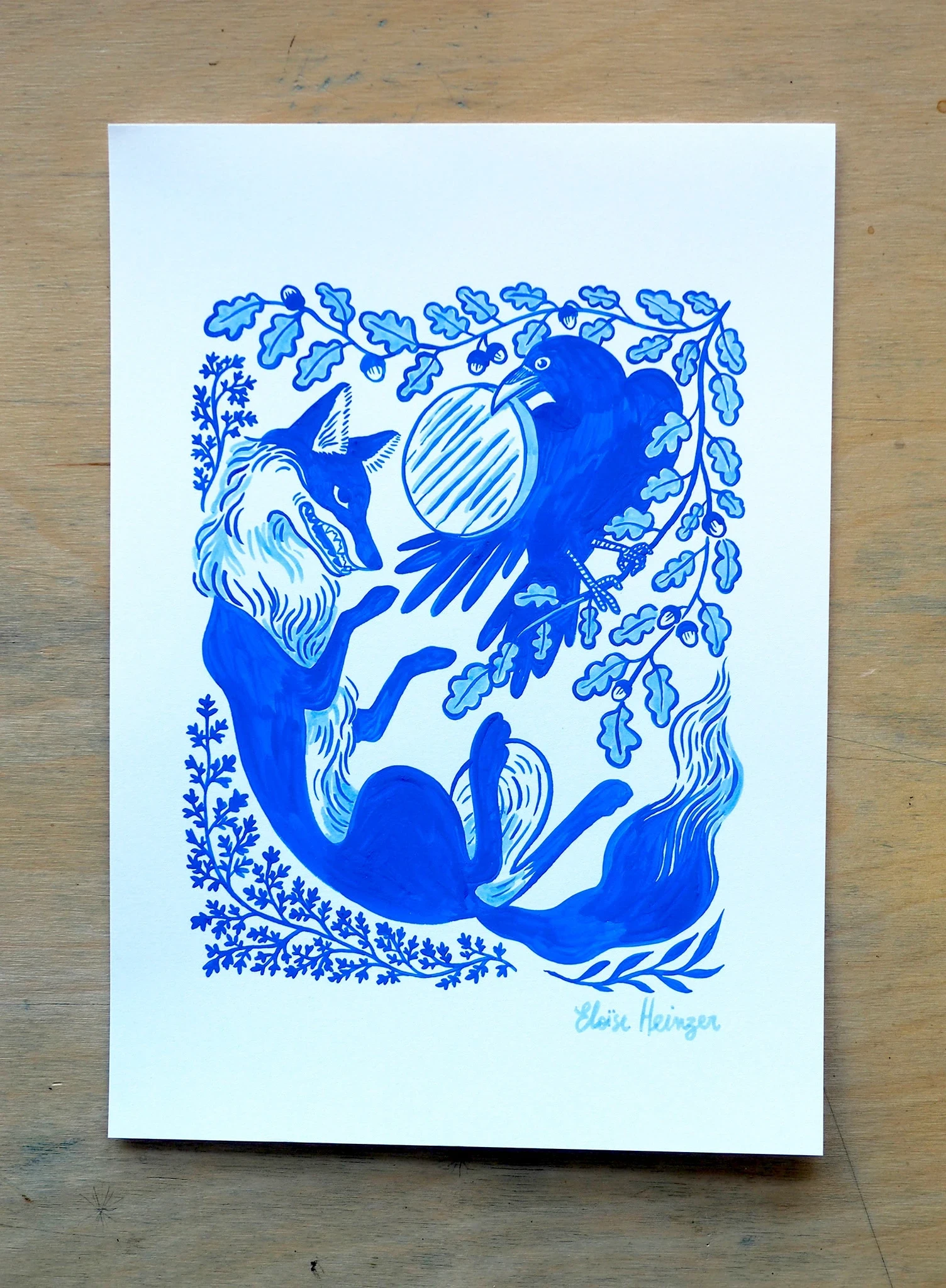 Illustration A4 - Inktober 2025 • N°29 Leçon