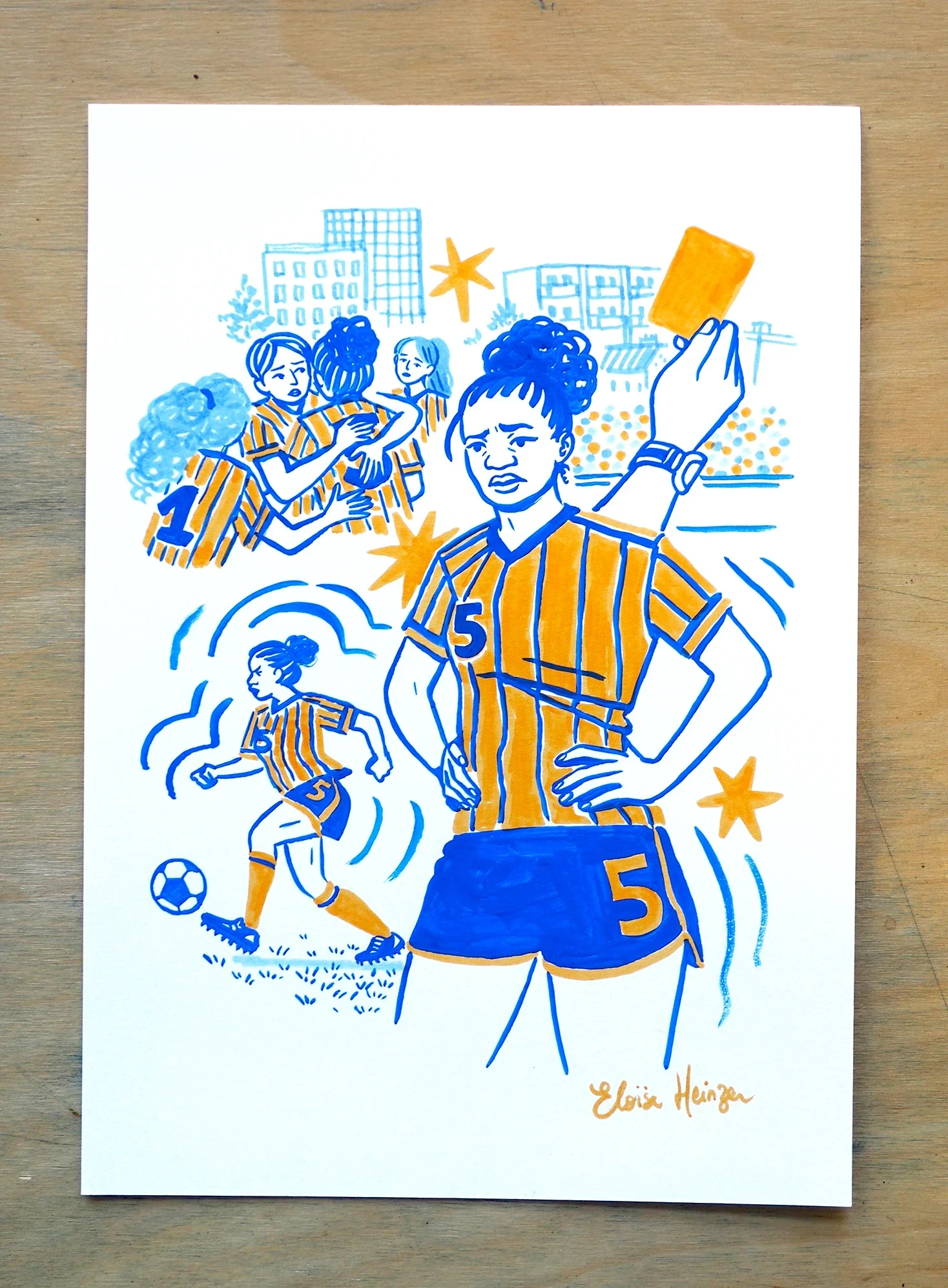 Illustration A4 - Inktober 2025 • N°16 Erreur