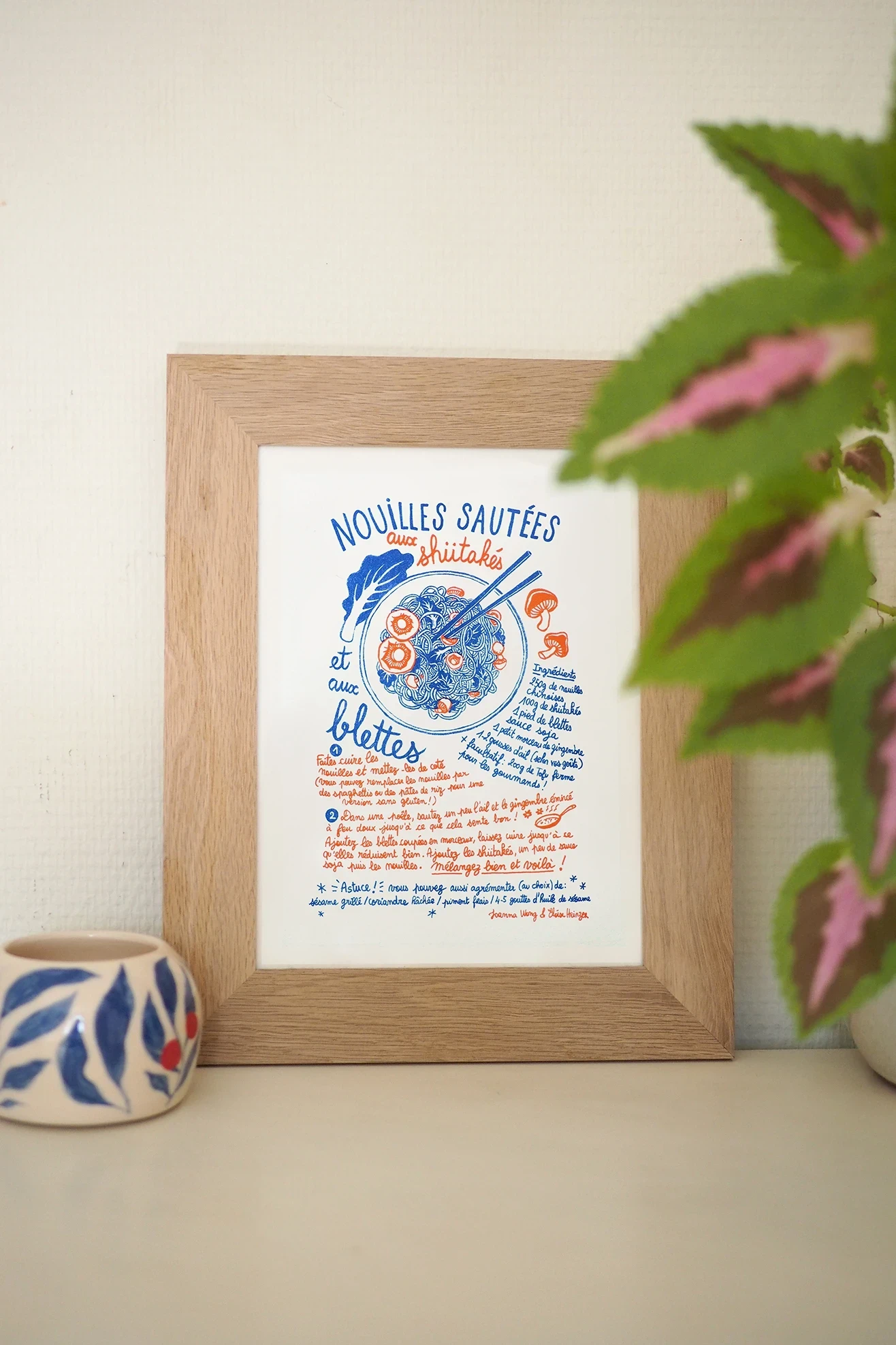 Print A5 - Recette Nouille