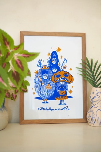 Illustration A4 - Inktober 2025 • N°25 Enfer