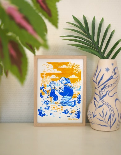 Illustration A5 - Inktober 2025 • N°11 Piqûre