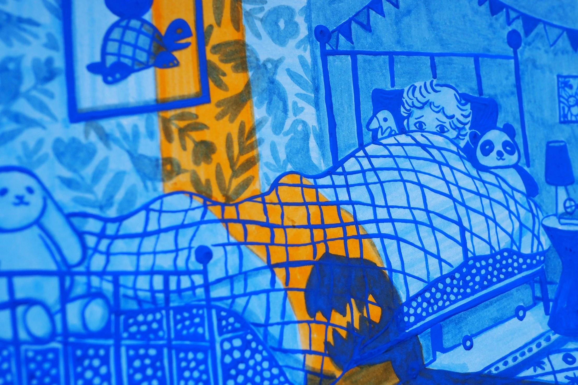 Illustration A4 - Inktober 2025 • N°4 Obscure