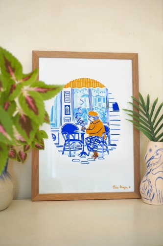 Illustration A4 - Inktober 2025 • N°30 Vacant