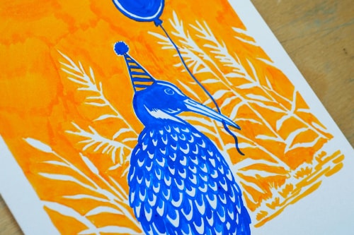 Illustration 13,8x21 cm - Inktober 2025 • N°24 Tapageur