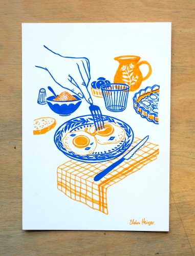 Illustration A5 - Inktober 2025 • N°6 Percer