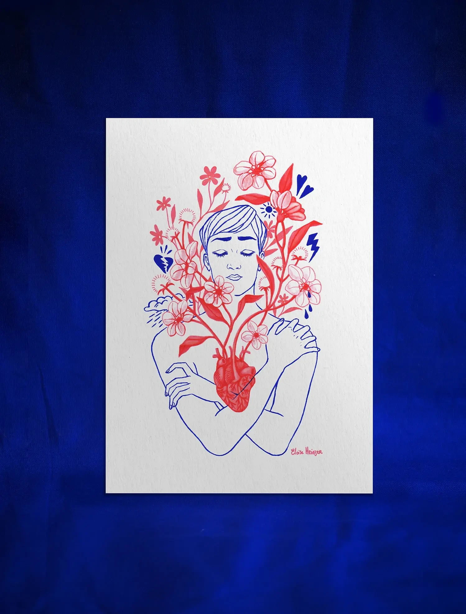 Print A4 • Cœur hypersensible