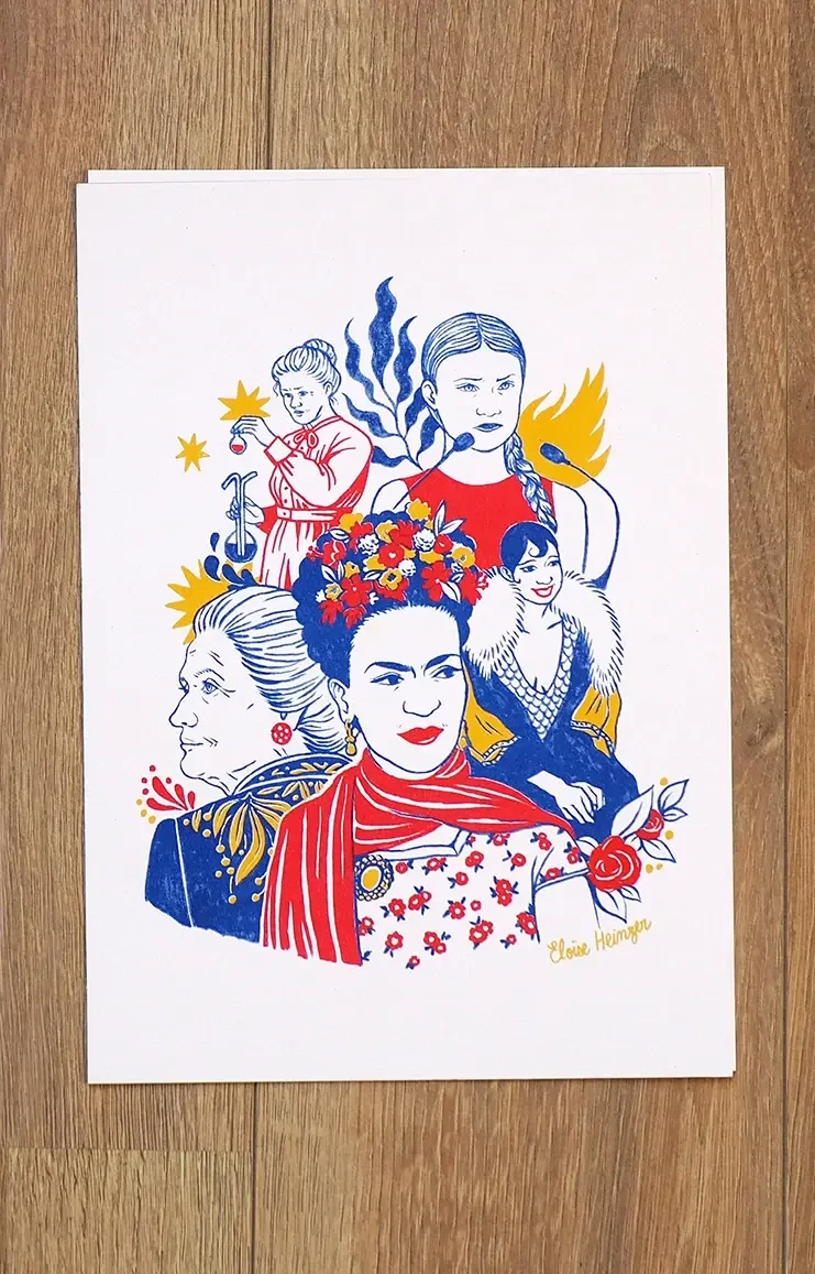 Print A4 • Femmes Inspirantes