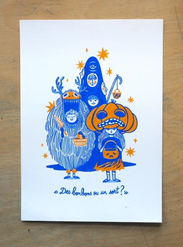 Illustration A4 - Inktober 2025 • N°25 Enfer