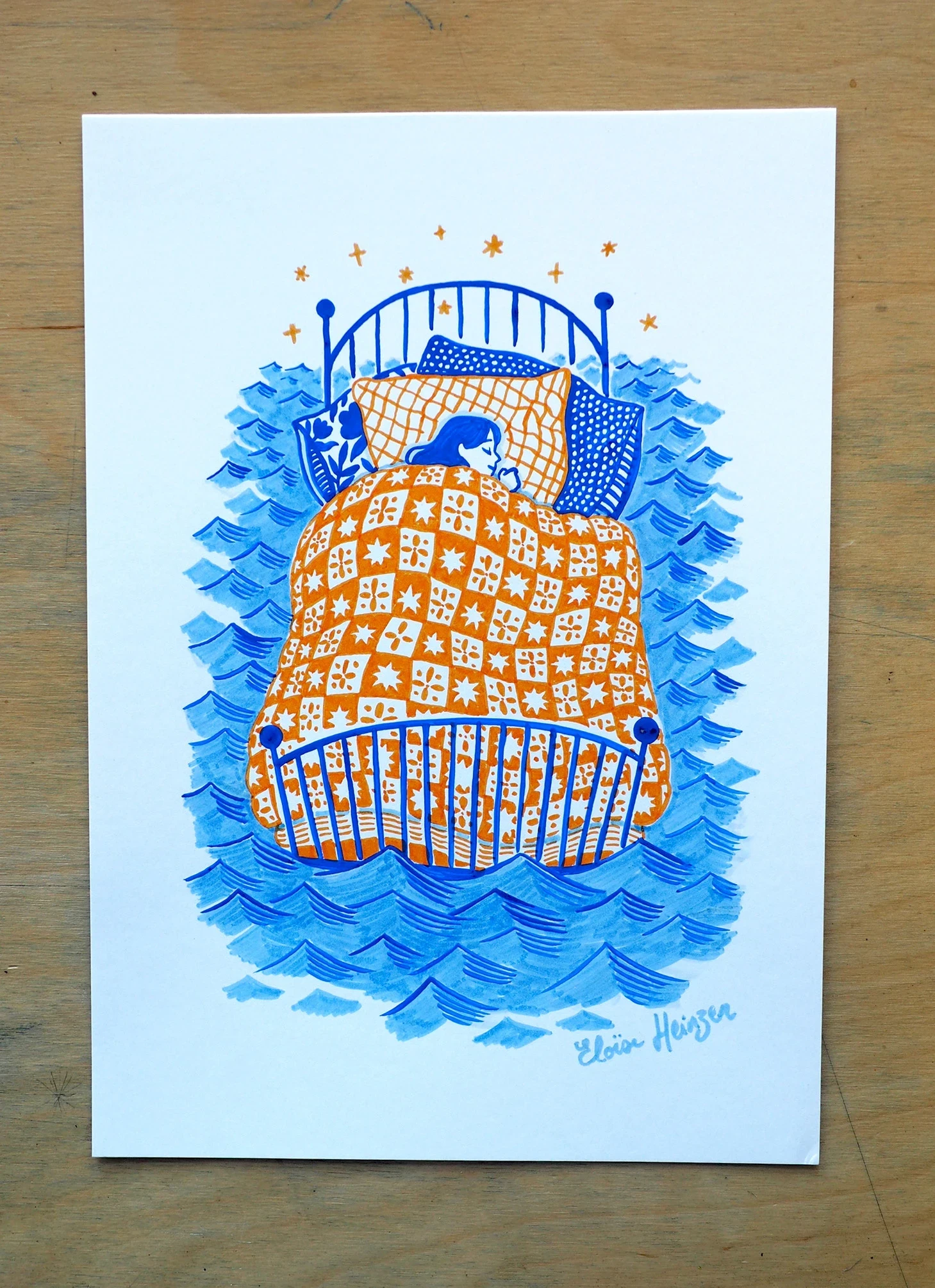 Illustration A4 - Inktober 2025 • N°31 Récompense