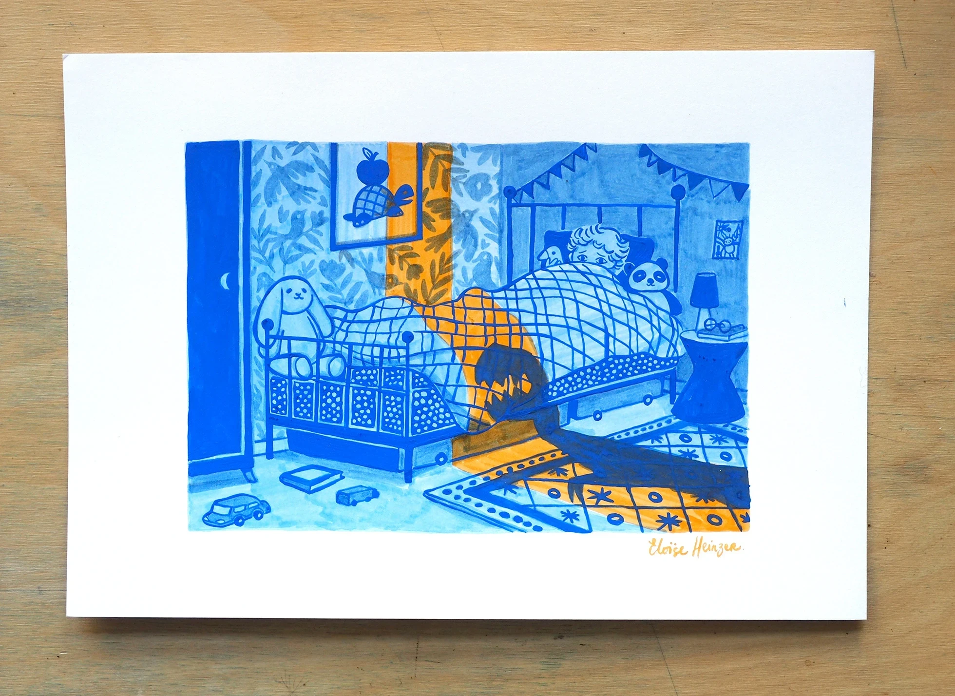 Illustration A4 - Inktober 2025 • N°4 Obscure