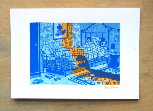 Illustration A4 - Inktober 2025 • N°4 Obscure