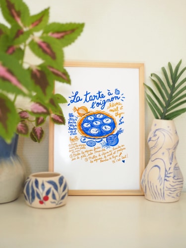 Illustration A4 - Inktober 2025 • N°27 Oignon